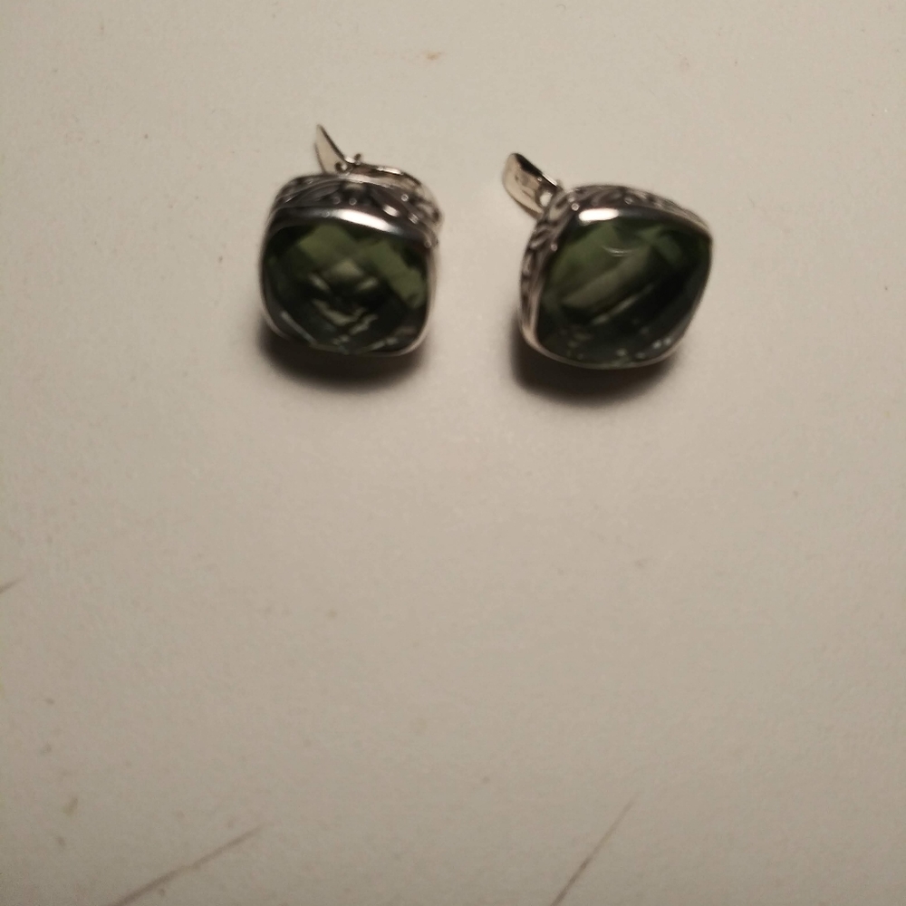 Peridot earrings